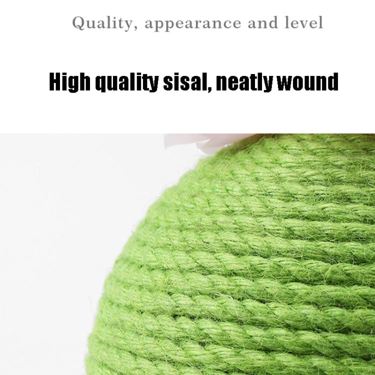Cat Claw Grinder Sisal Rope Puzzle Ball Catnip Toy