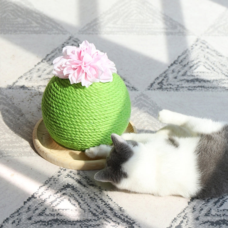 Cat Claw Grinder Sisal Rope Puzzle Ball Catnip Toy