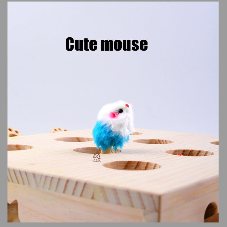 Hamster And Cat Toys Solid Wood Cat Supplies, Colour: Cloud Doll