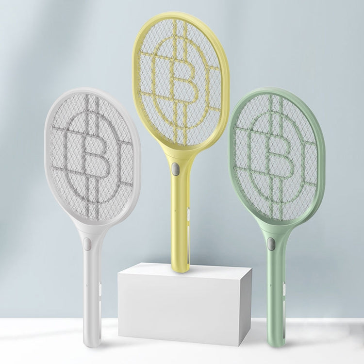 USB Charging Anti-mosquito LED Lamp Anti-mosquito Swatter, Color:Inductive-White