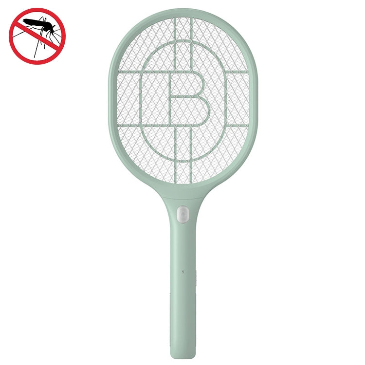 USB Charging Anti-mosquito LED Lamp Anti-mosquito Swatter, Color:Standard-Green