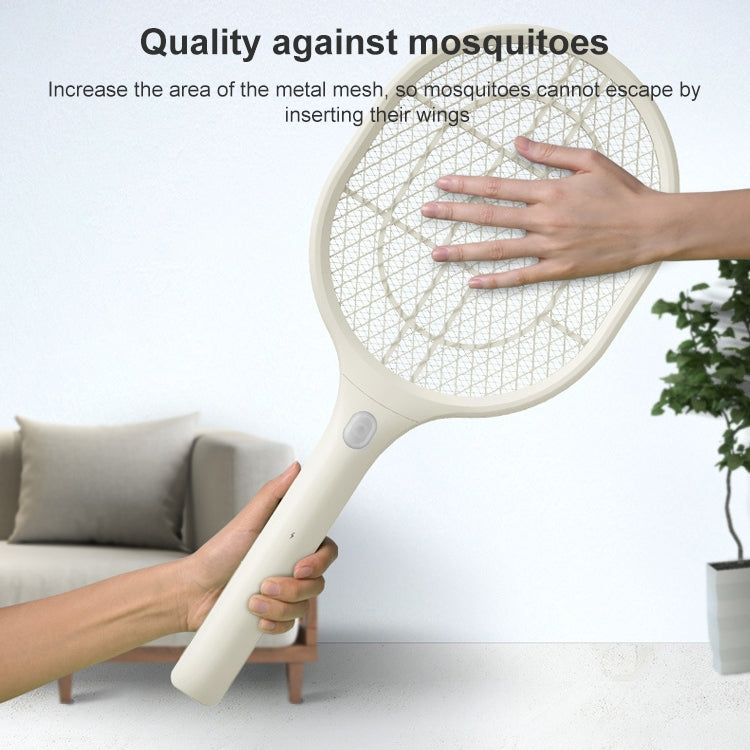 USB Charging Anti-mosquito LED Lamp Anti-mosquito Swatter, Color:Standard-Green