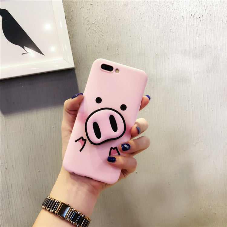 Cute Cartoon Funny Pig Nose TPU Soft Phone Case For iphone6p 6splus