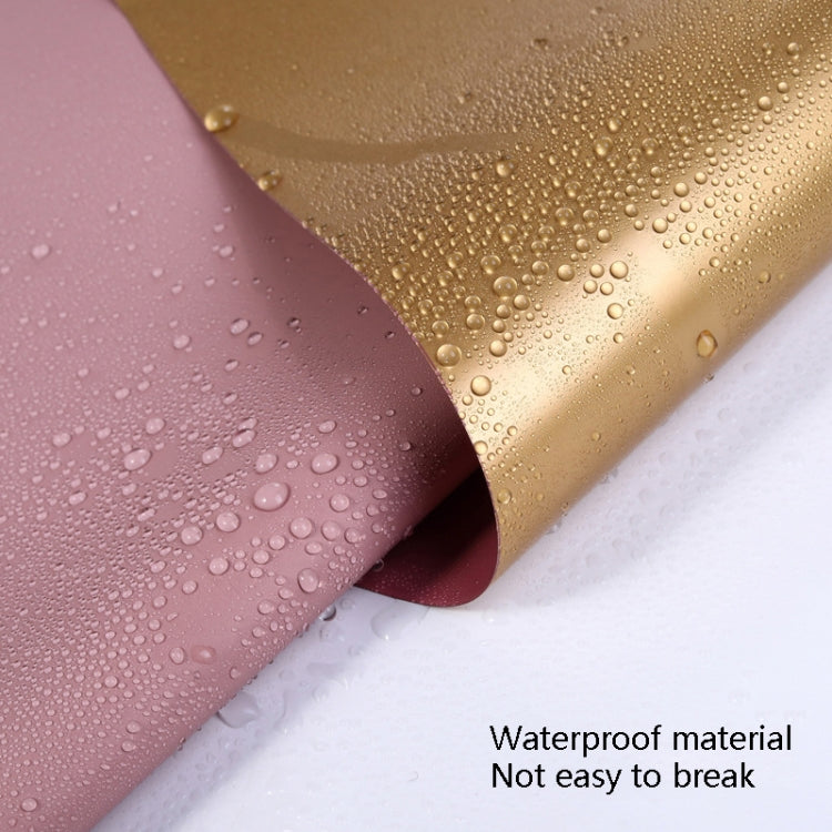 2 Bags Flower Shop Flower Wrapping Paper Waterproof Double-Sided Two-Color Flower Wrapping Material