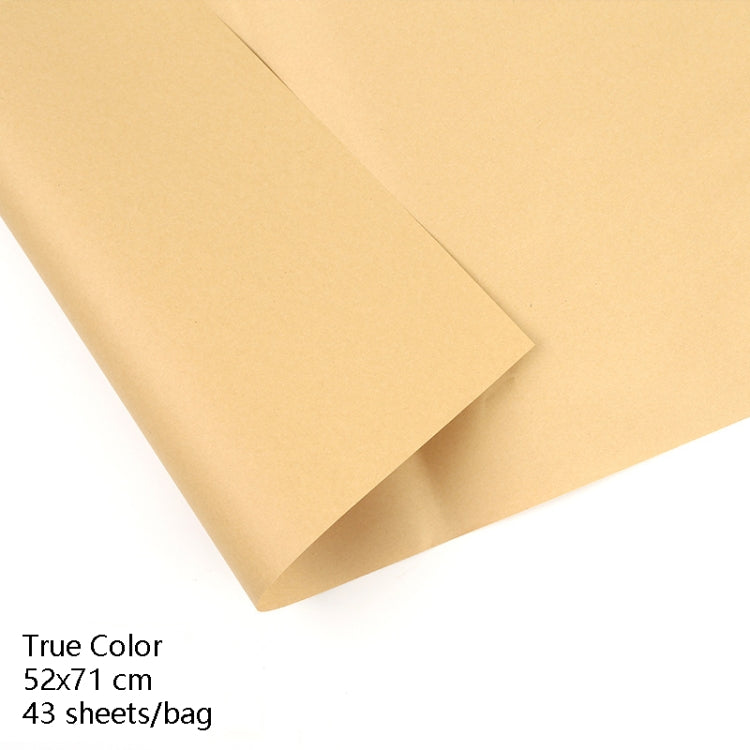 43 Sheets / Bag Newspaper Flower Wrapping Paper Waterproof Kraft Paper Gift Wrapping Paper