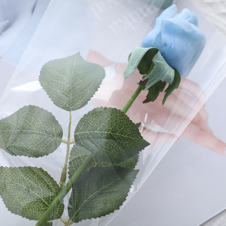 2 Bags OPP Transparent Trapezoidal Flower Packaging Bag