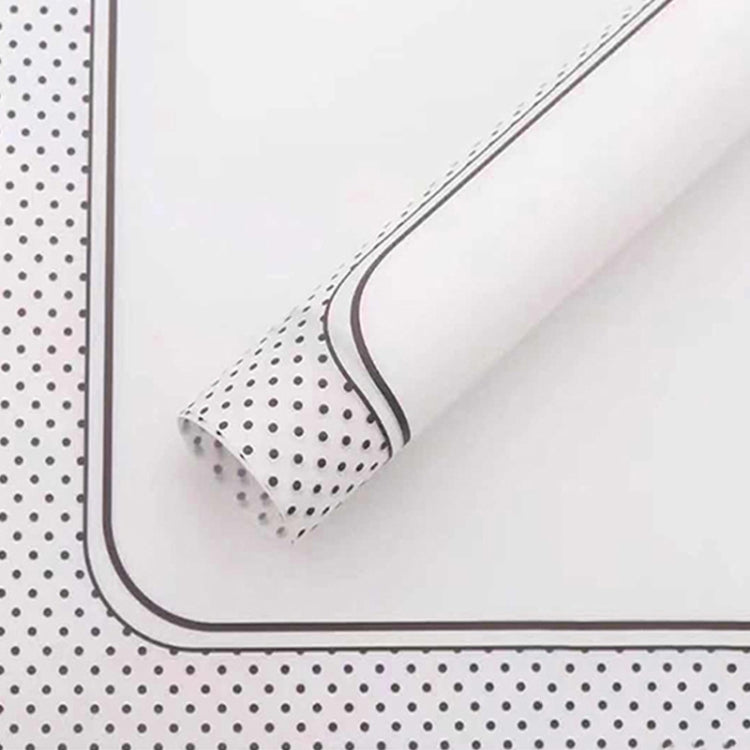 2 Bags Flower Packaging Paper Wave Dot Border Translucent Waterproof Matte Paper