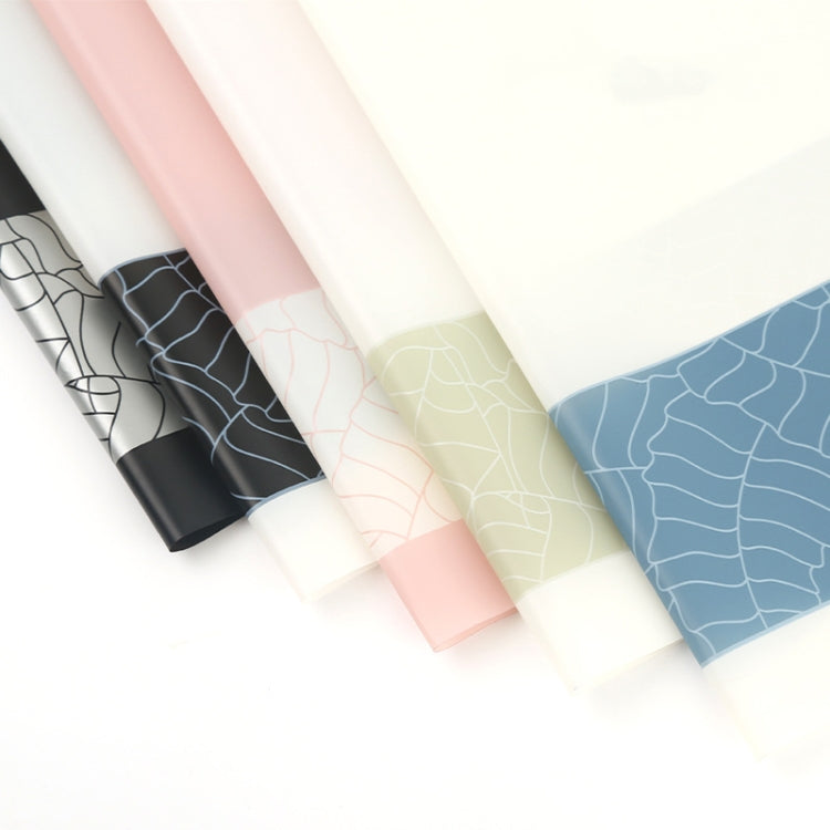2 Bags Matte Paper Flower Wrapping Paper Waterproof Translucent Marbled Wrapping Flower Paper
