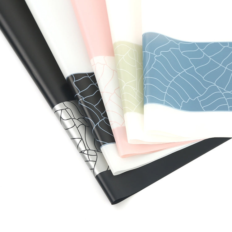 2 Bags Matte Paper Flower Wrapping Paper Waterproof Translucent Marbled Wrapping Flower Paper