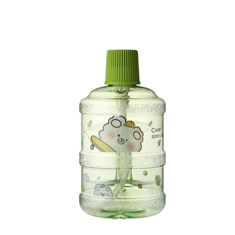Large-Capacity Creative Water Bottle Student Children Straw Plastic Water Cup, Capacity: 1000ml