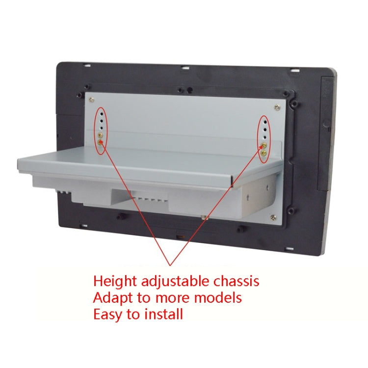 9 inch Android Navigation Single Ingot Universal Machine MP5 Case Height Adjustable Car Navigation Integrated Machine WiFi 1G+16G