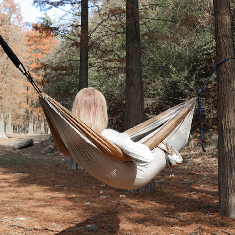 Outdoor Double Inflatable Hammock Anti-Rollover Camping Swing, Size: 270x140cm