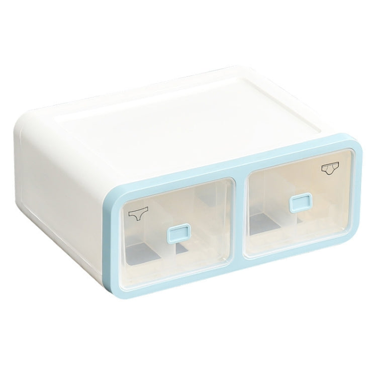 Underwear Dustproof Compartment Can Be Stacked Storage Box Household Drawer Underwear Socks Sorting Box, Size: Twelve Divisions