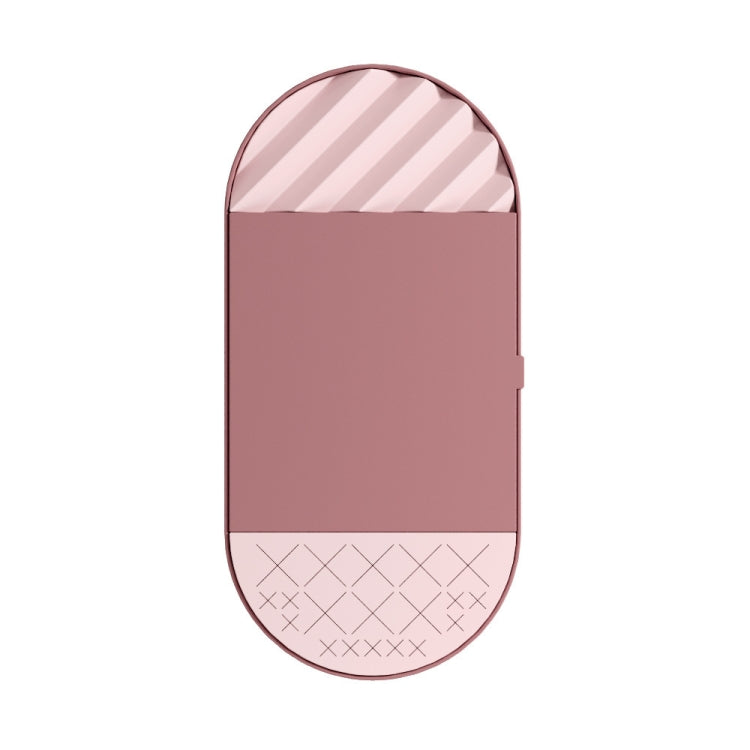 Silicone Lipstick Storage Box Cosmetics Jewelry Finishing Box With Mirror