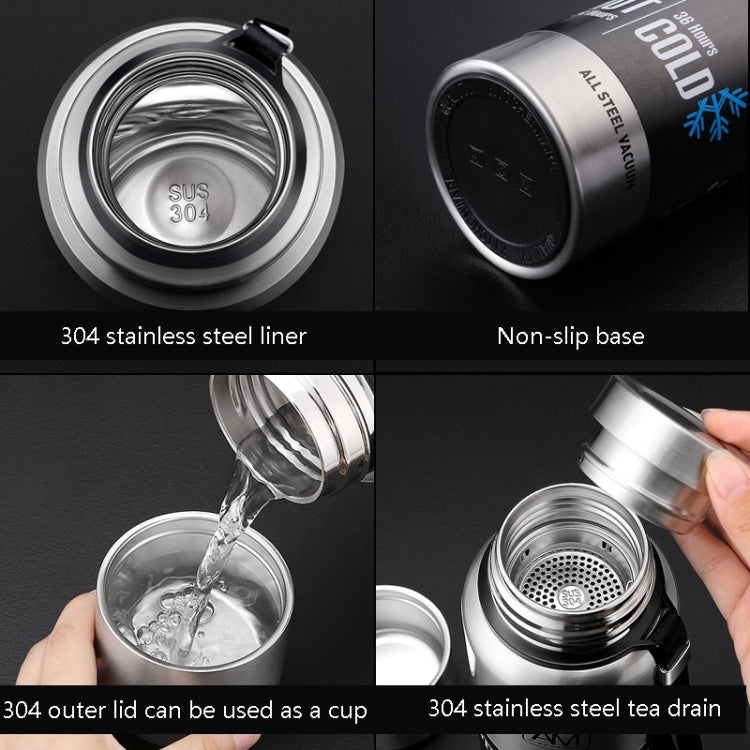 304 Stainless Steel Insulated Mug Large Capacity Sports Water Cup Outdoor Travel Pot, Capacity: 750ml
