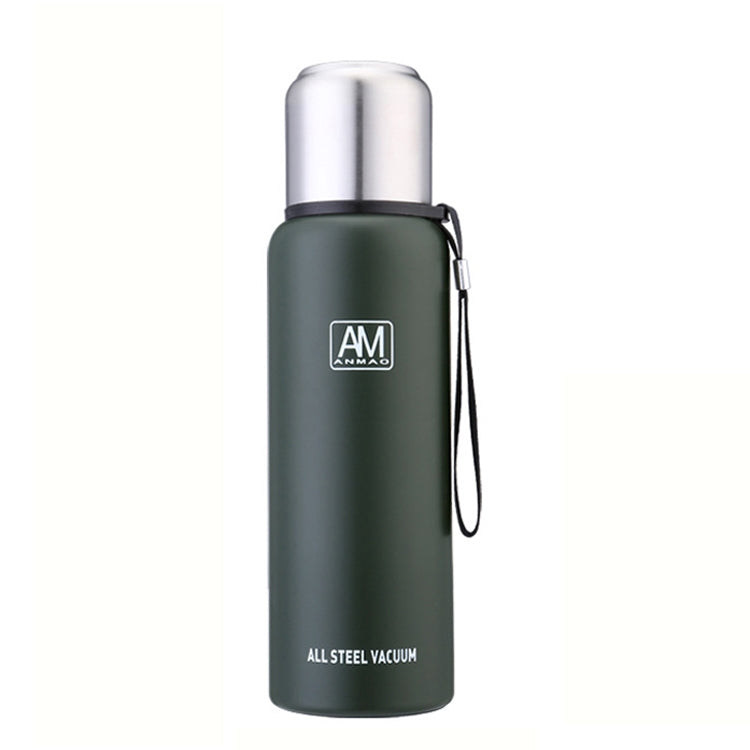 304 Stainless Steel Insulated Mug Large Capacity Sports Water Cup Outdoor Travel Pot, Capacity: 1000ml
