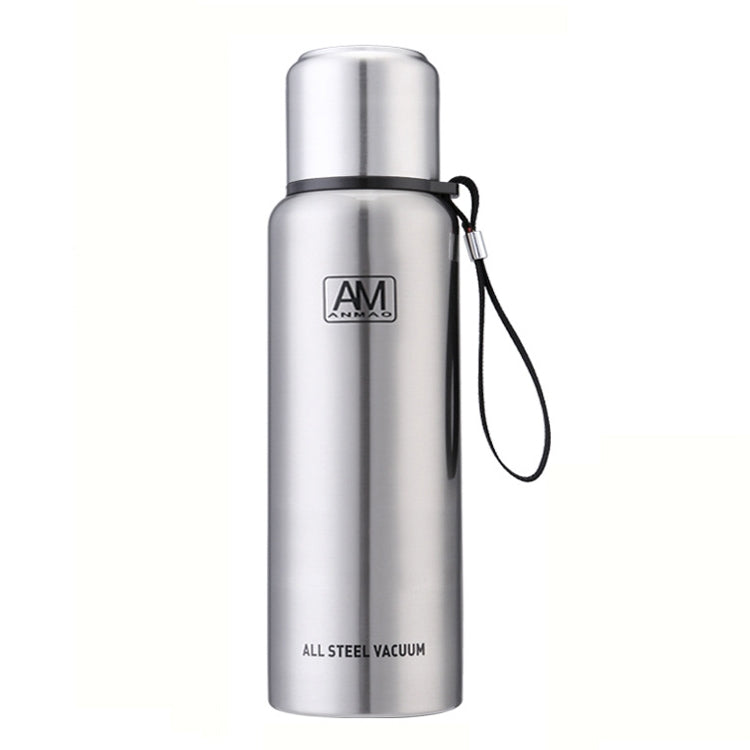 304 Stainless Steel Insulated Mug Large Capacity Sports Water Cup Outdoor Travel Pot, Capacity: 1000ml