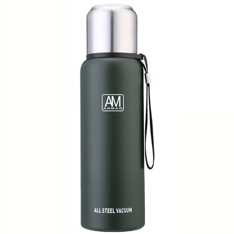 304 Stainless Steel Insulated Mug Large Capacity Sports Water Cup Outdoor Travel Pot, Capacity: 1500ml