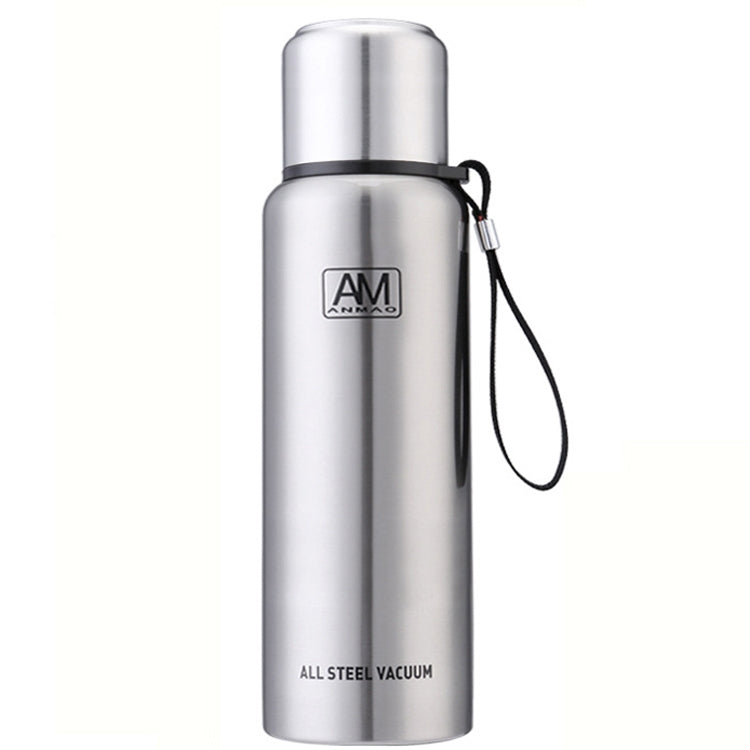 304 Stainless Steel Insulated Mug Large Capacity Sports Water Cup Outdoor Travel Pot, Capacity: 1500ml