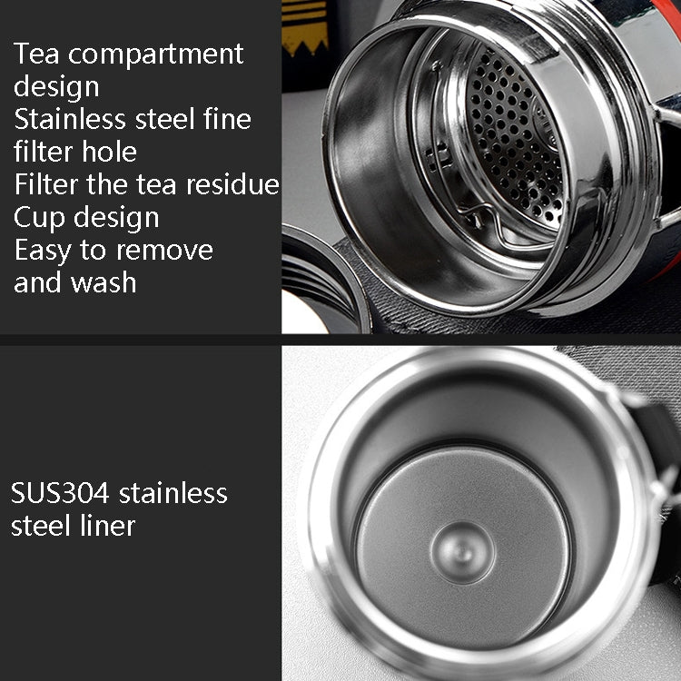 304 Vacuum Stainless Steel Vacuum Business Water Cup Outdoor Car Straight Cup, Capacity: 450ml