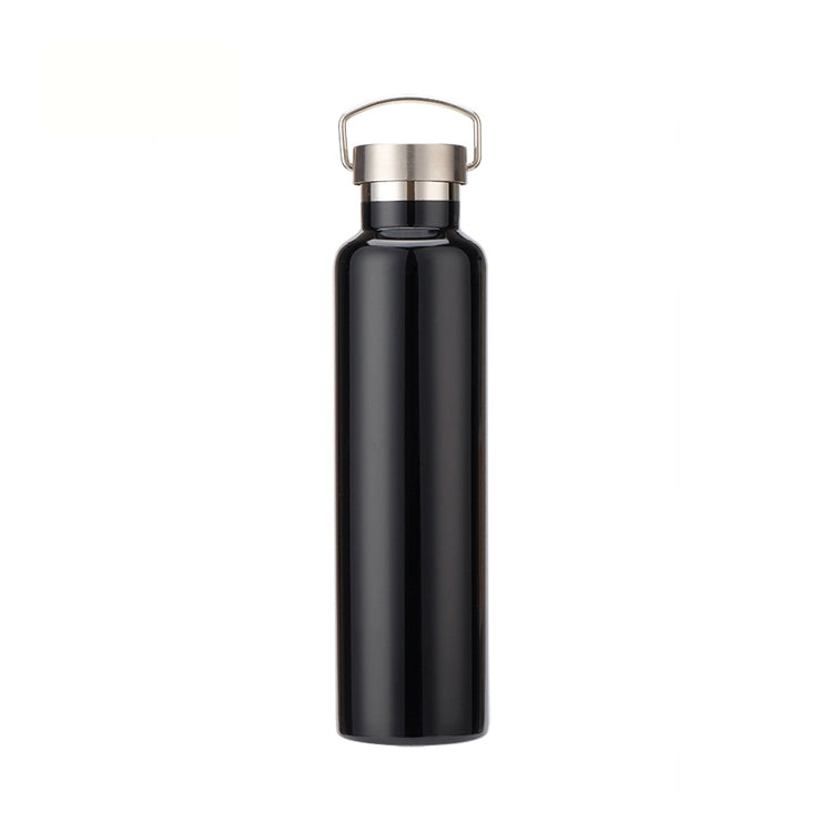 304 Vacuum Stainless Steel Vacuum Flask Double-Layer Large-Capacity Outdoor Water Bottle Mountaineering Sports Bottle, Capacity: 500ml
