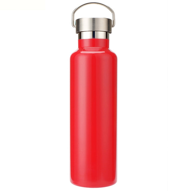 304 Vacuum Stainless Steel Vacuum Flask Double-Layer Large-Capacity Outdoor Water Bottle Mountaineering Sports Bottle, Capacity: 1000ml