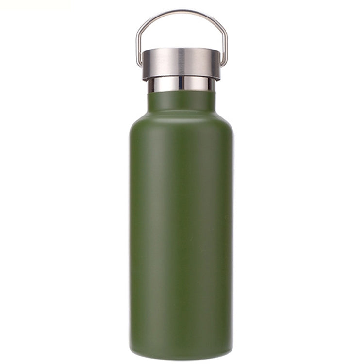 304 Vacuum Stainless Steel Vacuum Flask Double-Layer Large-Capacity Outdoor Water Bottle Mountaineering Sports Bottle, Capacity: 1000ml