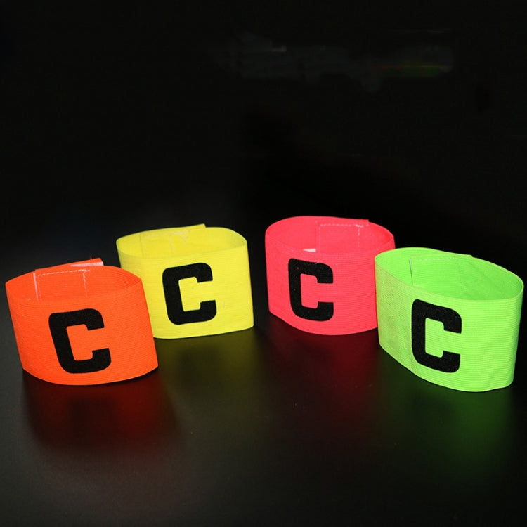 10 PCS Football Match Armband Elastic Sticker Winding-Type C Marker