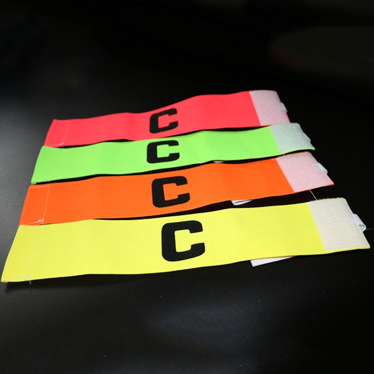 10 PCS Football Match Armband Elastic Sticker Winding-Type C Marker