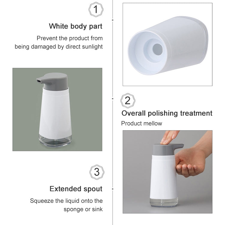 Household Shower Gel Bottle Shampoo Water Hand Sanitizer Press Bottle Squeeze Lotion Bottle