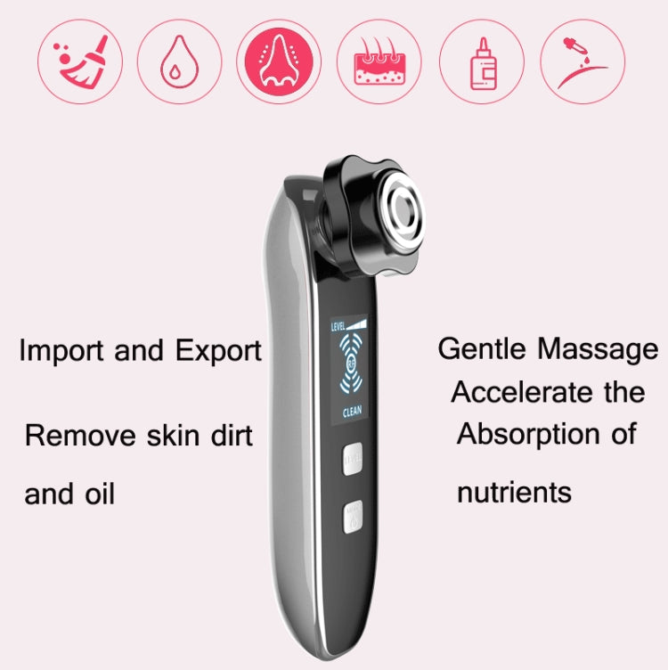 Household Multifunctional RF Beauty Instrument Micro Current Lifting & Tightening Instrument (White Black)