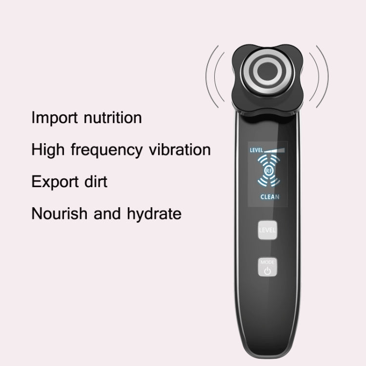 Household Multifunctional RF Beauty Instrument Micro Current Lifting & Tightening Instrument (White Black)