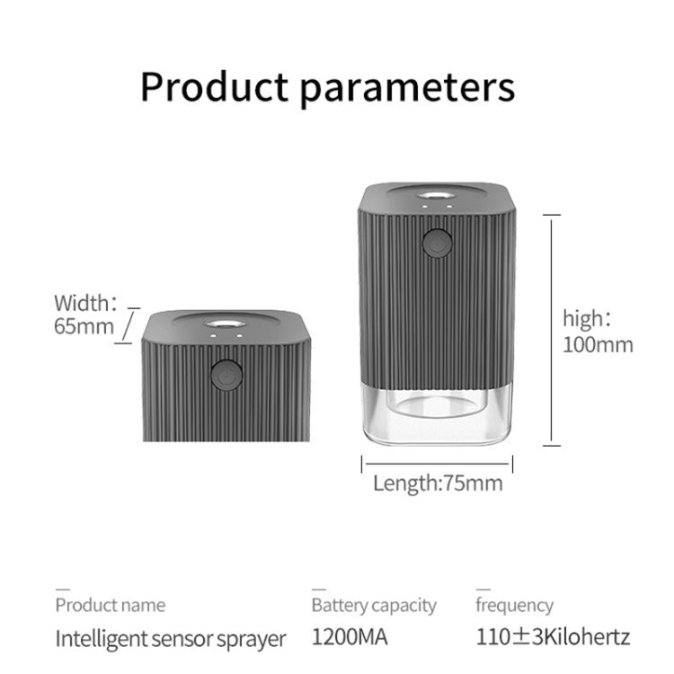 Intelligent Automatic Induction Alcohol Sprayer Infrared Sensor Sprayer Regular Disinfection Air Humidifier