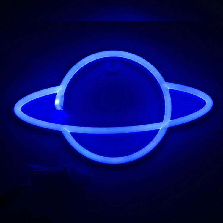 LED Planet Neon Light Bedroom Universe Shape Decoration Night Light