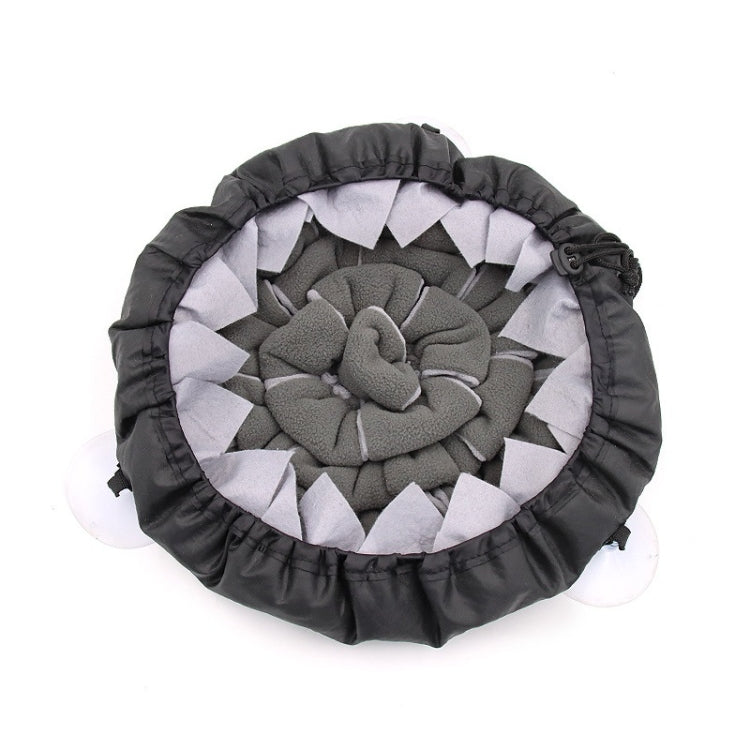 Pet Sniffing Mat Dog Training Mat Anti-Choking Bowl, Size: 50X50cm
