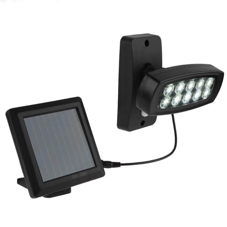 Split Type Solar 10-LED Sensor Wall Light Garden Light Waterproof Flood Light