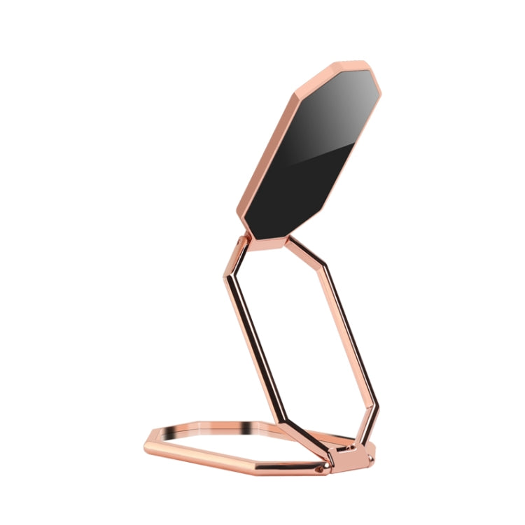 Folding And Sticking Zinc Alloy Mobile Phone Ring Holder Car Magnetic Ring Buckle