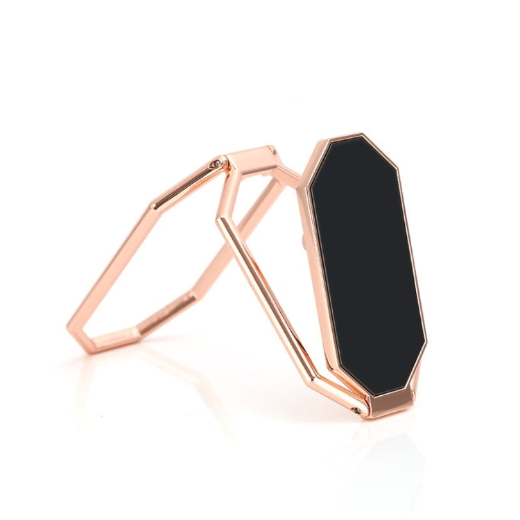 Folding And Sticking Zinc Alloy Mobile Phone Ring Holder Car Magnetic Ring Buckle