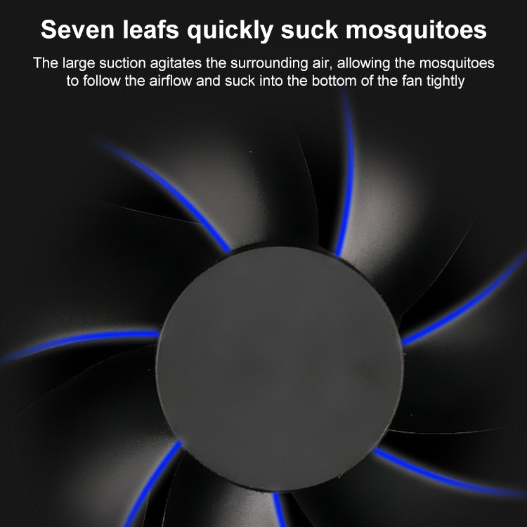 D1 Home Bedroom USB Mosquito Killer Mute LED UV Photocatalyst Mosquito Trap