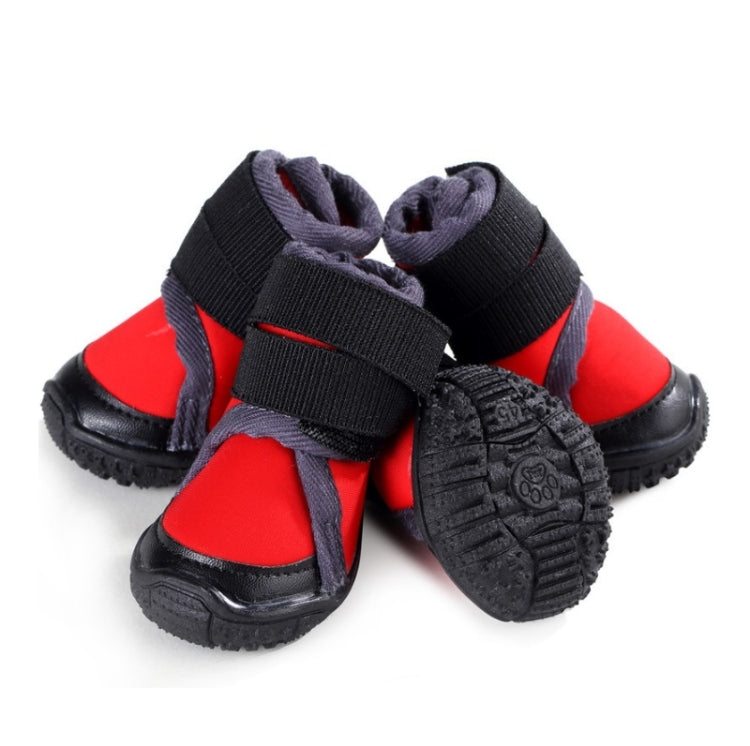 Pet Shoes Small Medium & Large Dogs Outdoor Sports Climbing Non-Slip Shoes, Size: 60