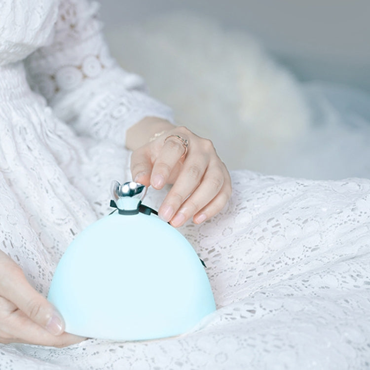 Fantasy Colorful Princess Dress Night Light USB Pat Silicone Bedside Atmosphere Light