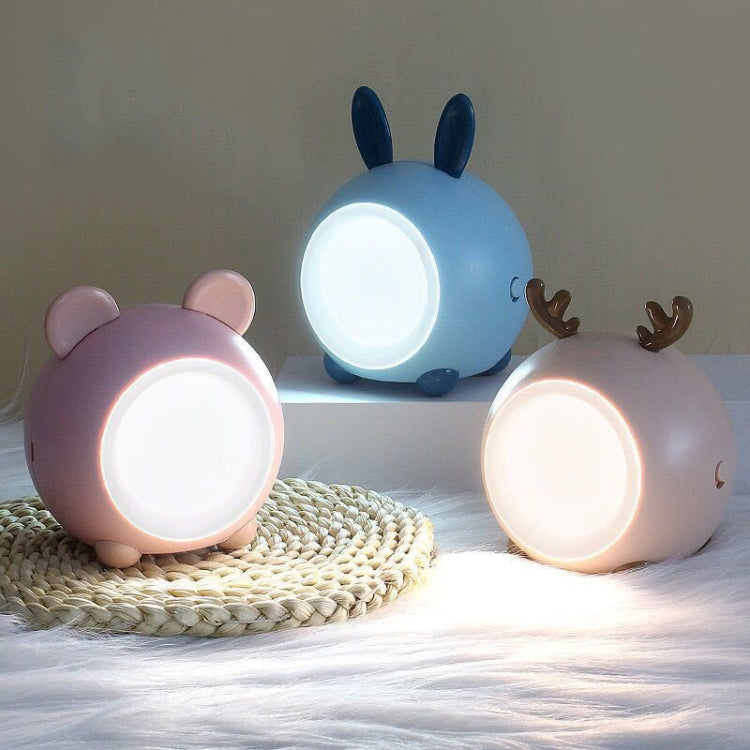 XY010 2 PCS Cute Pet Night Light LED Touch Dimming Dormitory Bedside Light