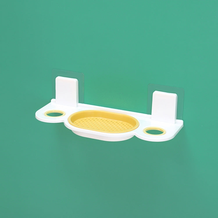 4 PCS Bathroom Shower Gel Hanger Multifunctional Bathroom Drain Soap Box
