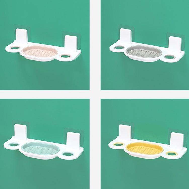 4 PCS Bathroom Shower Gel Hanger Multifunctional Bathroom Drain Soap Box