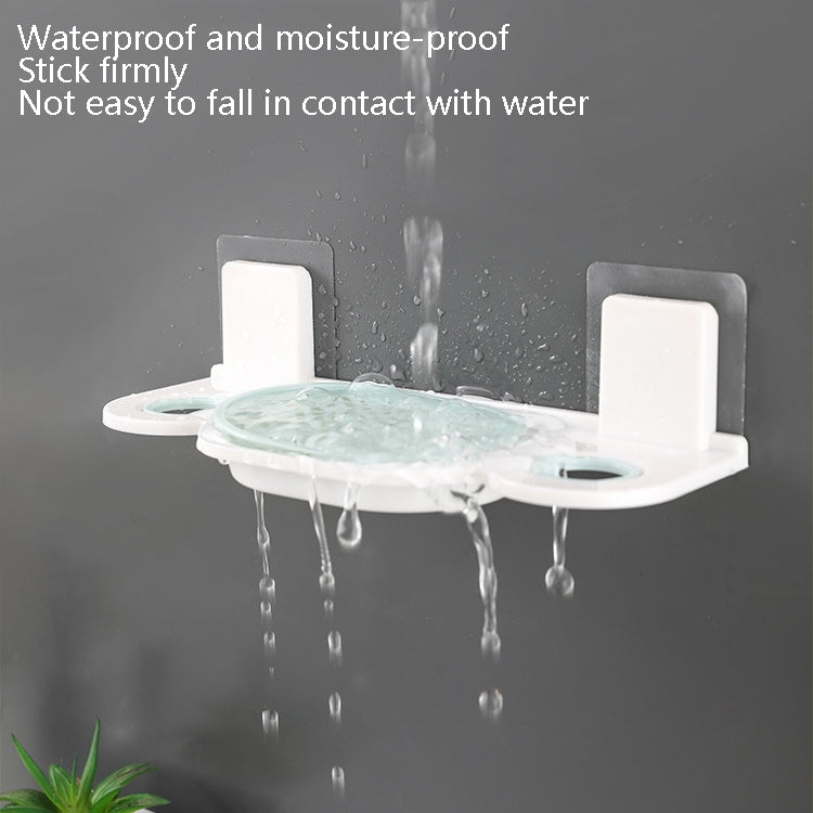 4 PCS Bathroom Shower Gel Hanger Multifunctional Bathroom Drain Soap Box