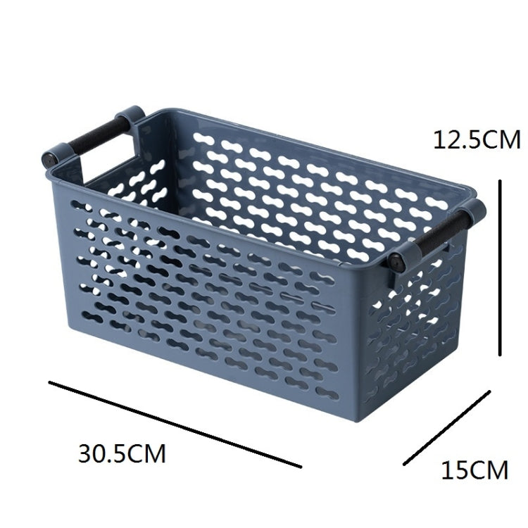 2 PCS Desktop Miscellaneous Storage Basket Cosmetic Snack Toy Storage Box