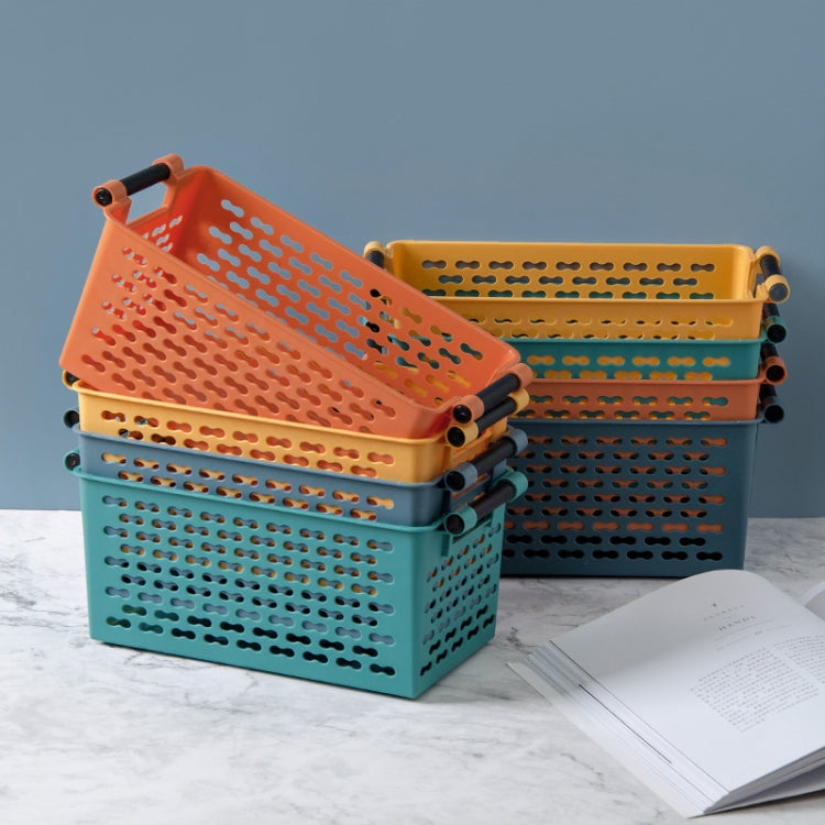 2 PCS Desktop Miscellaneous Storage Basket Cosmetic Snack Toy Storage Box