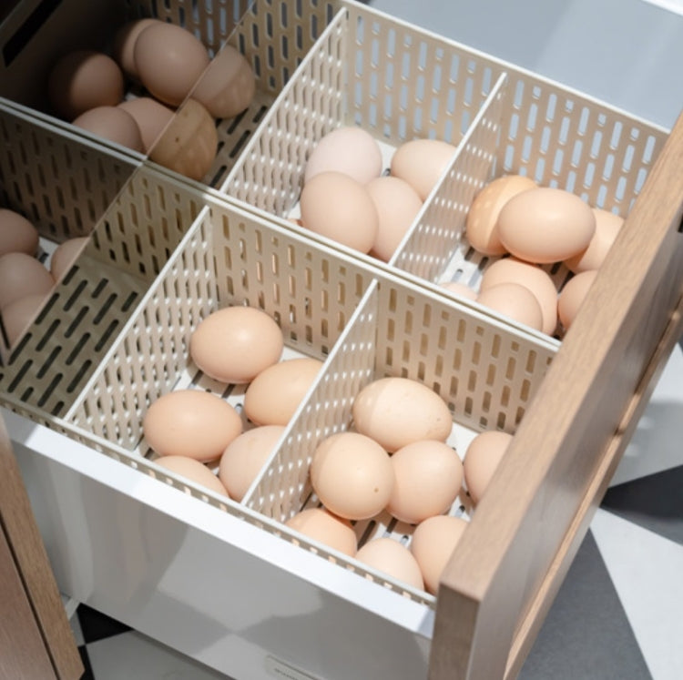 2 PCS Kitchen Desktop Storage Basket Fruit Snack Storage Basket Cosmetics Sundries Rack