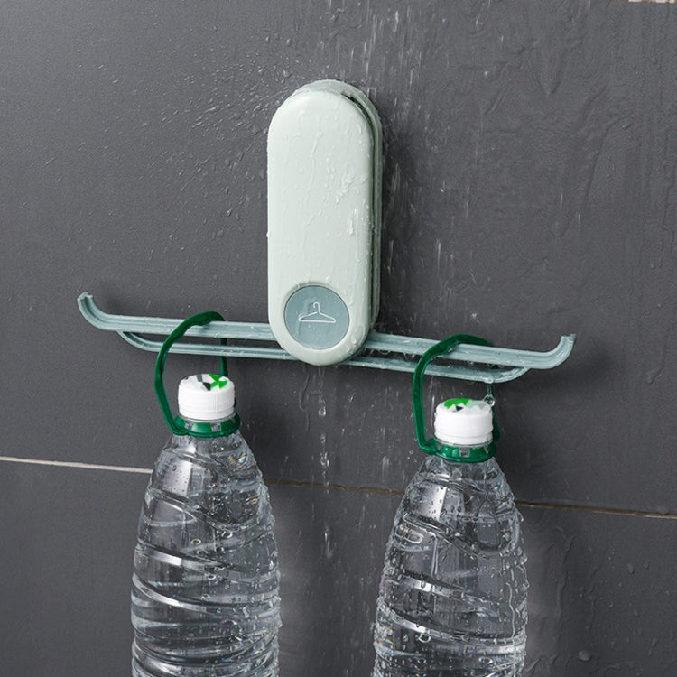 2 PCS Household Hanger Storage Rack Multifunctional Balcony Wall Hanging Foldable Hook