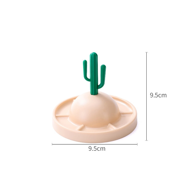 2 Sets Drain Coaster Cover Three-Dimensional Plant Multifunctional Dust-Proof Cover Glass Storage Rack